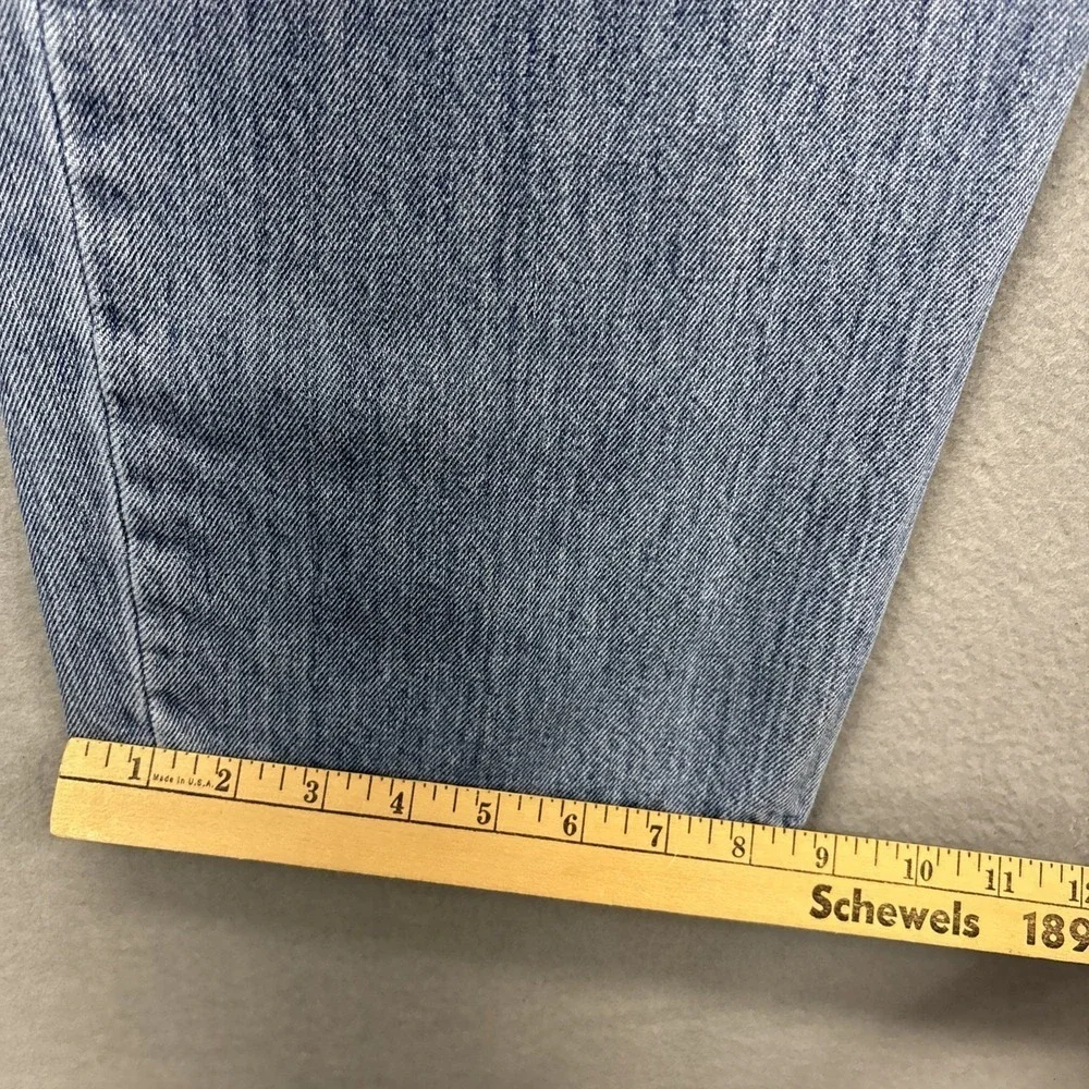 Levi's 550 jeans mens 40x30 light wash straight Leg Blue Denim‎ Biker Workwear